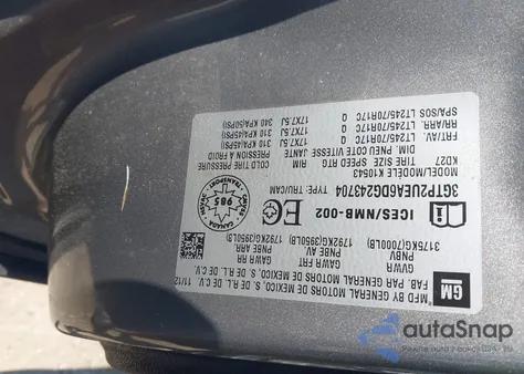 2013 GMC Sierra 1500 Sl z USA, uszkodzony, nr VIN 3GTP2UEA6DG243704